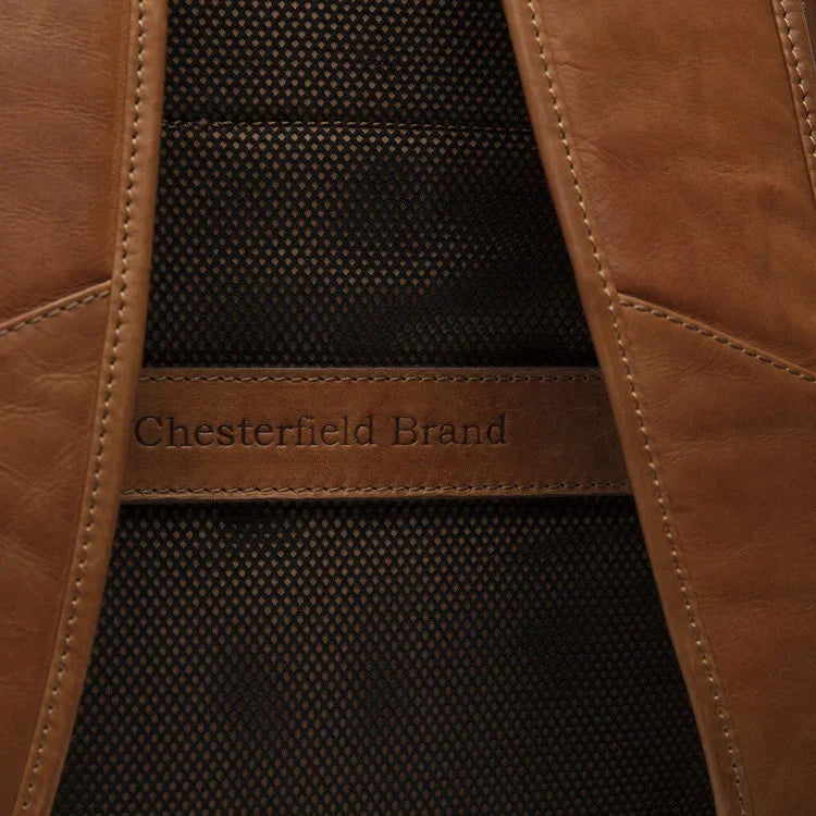 Leder Rucksack - The Chesterfield Brand Liverpool Cognac
