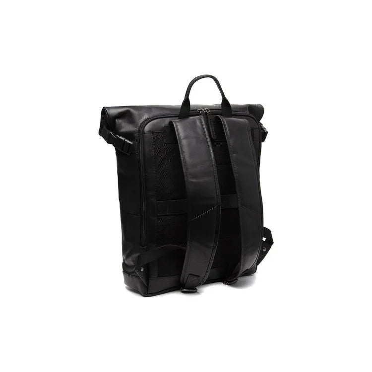 Leder Rucksack - The Chesterfield Brand Liverpool Schwarz