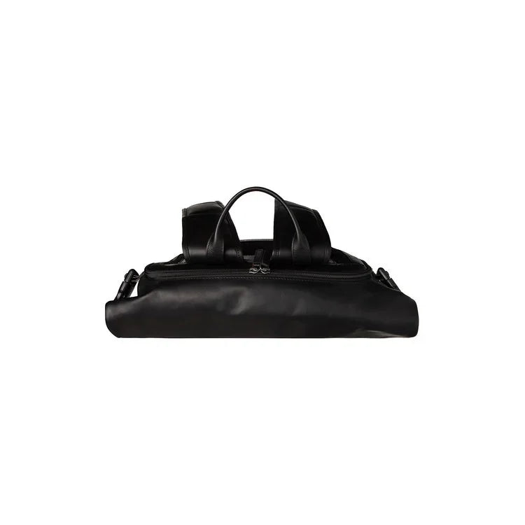 Leder Rucksack - The Chesterfield Brand Liverpool Schwarz