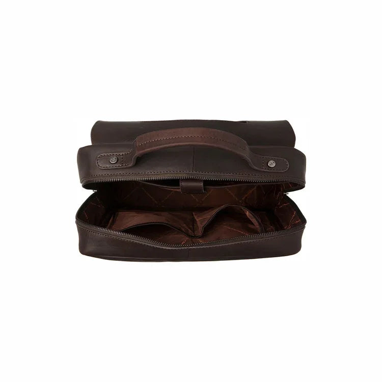 Leder Rucksack - The Chesterfield Brand Malta Braun