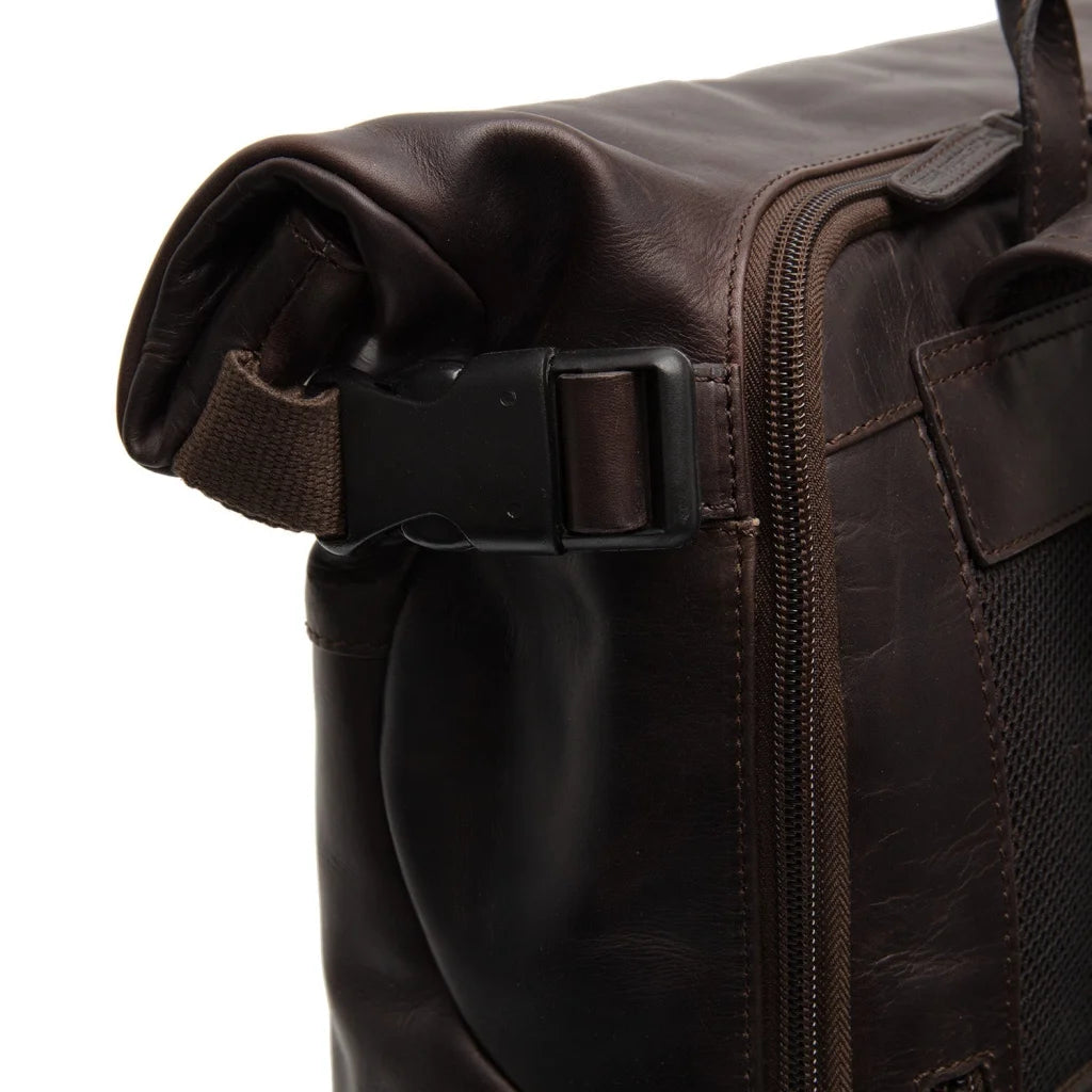 Leder Rucksack - The Chesterfield Brand Mazara Braun