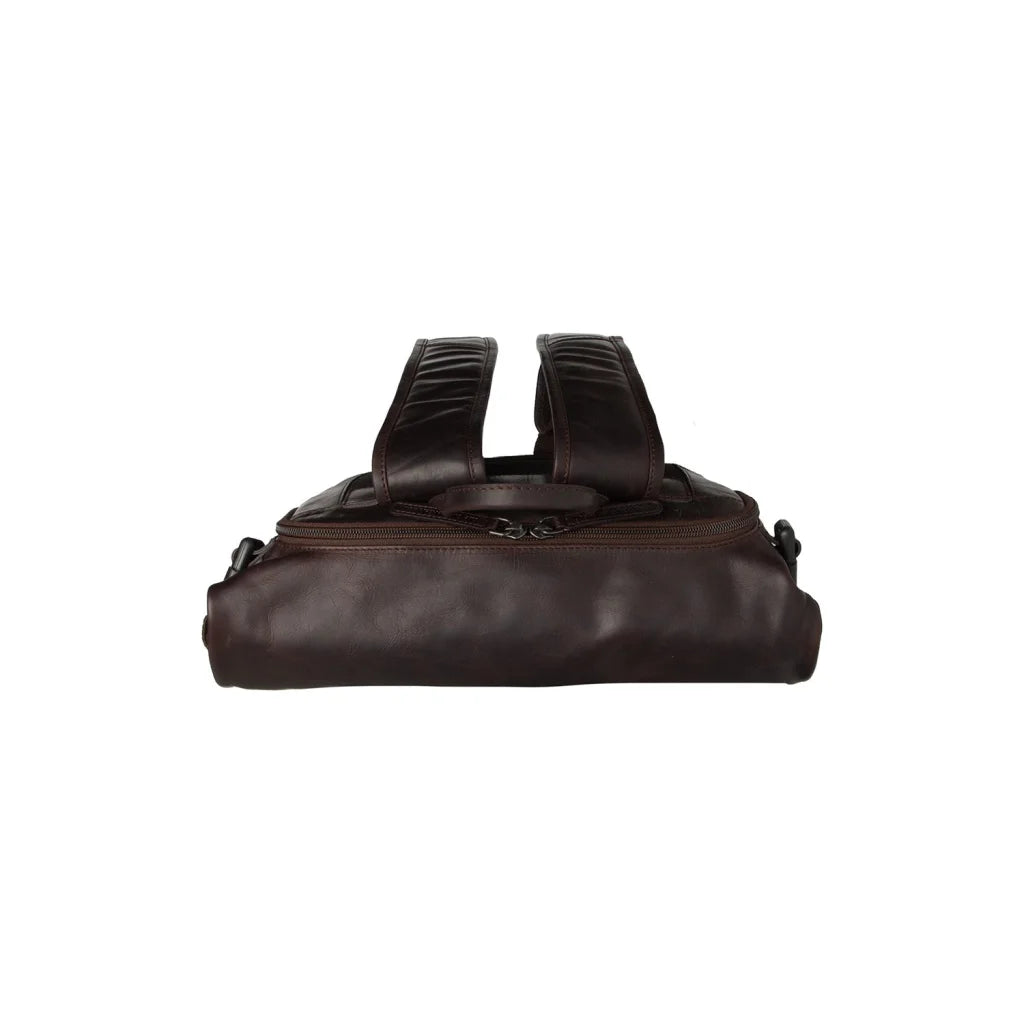 Leder Rucksack - The Chesterfield Brand Mazara Braun