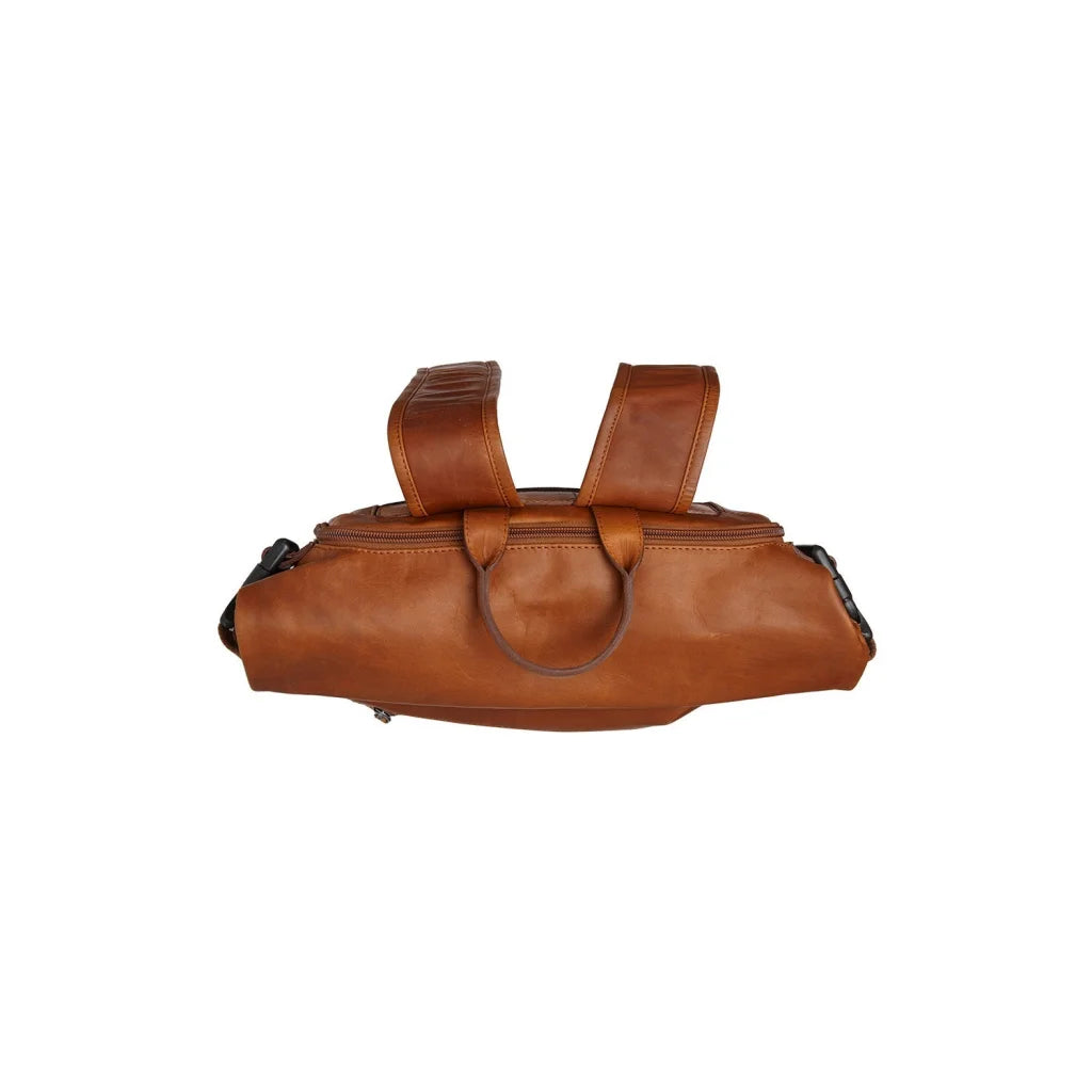 Leder Rucksack - The Chesterfield Brand Mazara Cognac