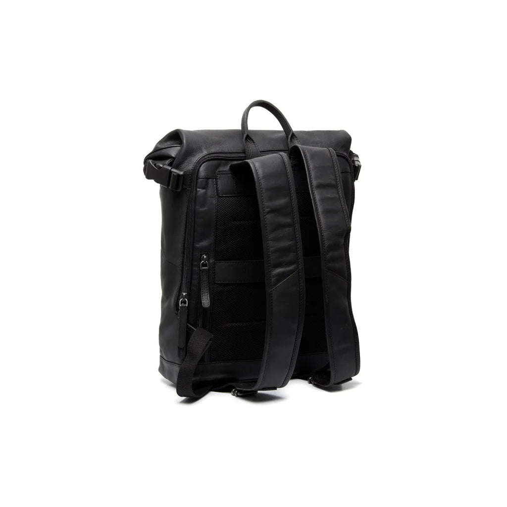 Leder Rucksack - The Chesterfield Brand Mazara Schwarz