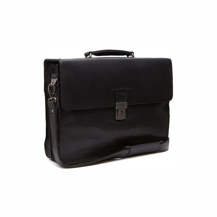 Lederne Aktentasche - The Chesterfield Brand Oxford Schwarz