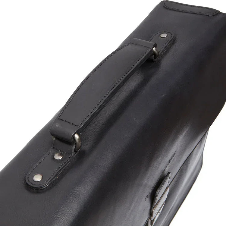 Lederne Aktentasche - The Chesterfield Brand Oxford Schwarz
