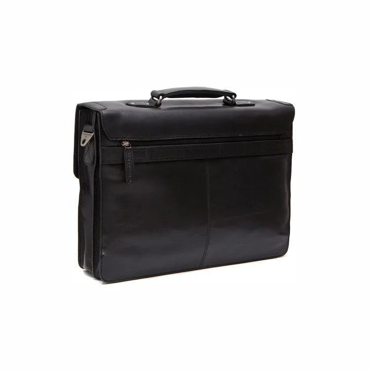 Lederne Aktentasche - The Chesterfield Brand Oxford Schwarz