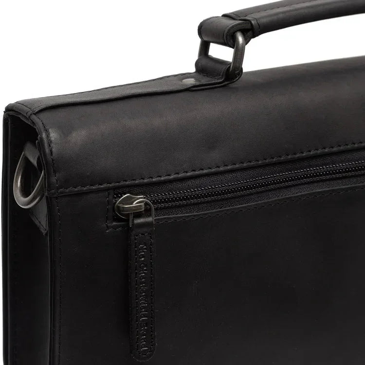 Lederne Aktentasche - The Chesterfield Brand Venice Schwarz