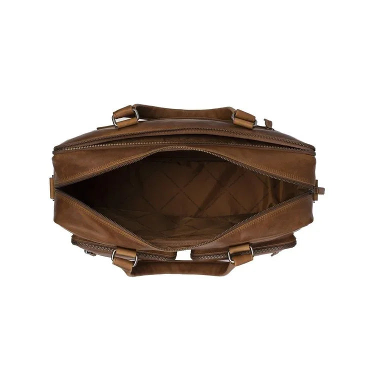 Lederne Laptoptasche - The Chesterfield Brand Misha Cognac