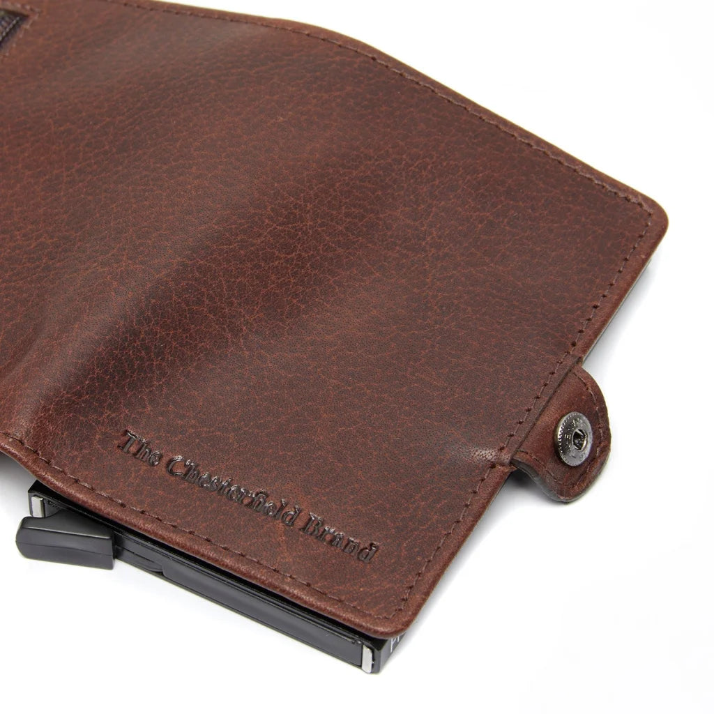 Lederne Ausweishülle - The Chesterfield Brand Baldwin Braun