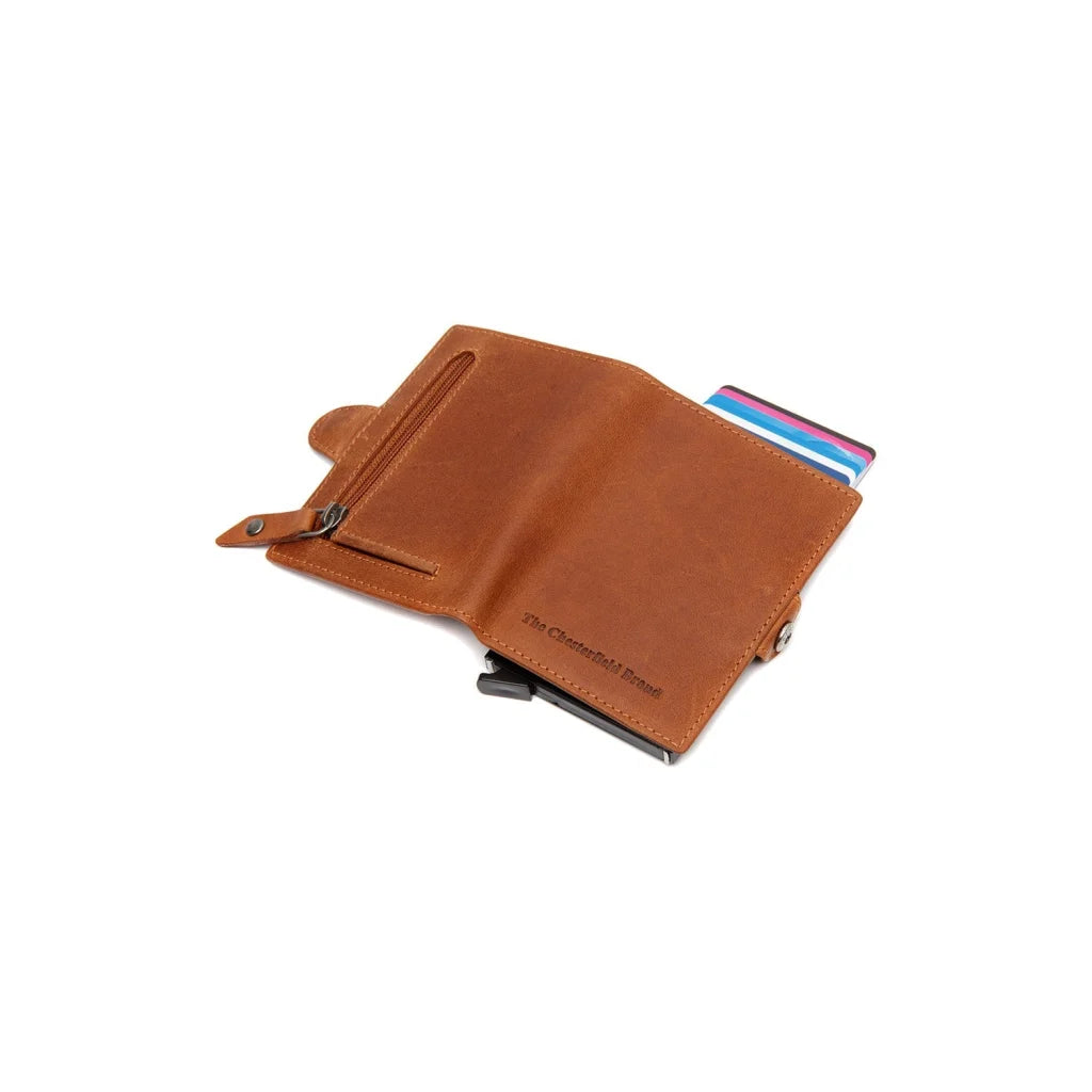 Lederne Ausweishülle - The Chesterfield Brand Lagos Cognac