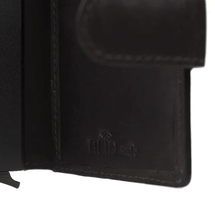 Lederner Kartenhalter - The Chesterfield Brand Palma Braun