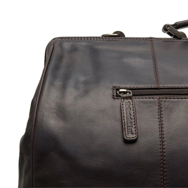 Lederner Reisetasche - The Chesterfield Brand Corfu Braun