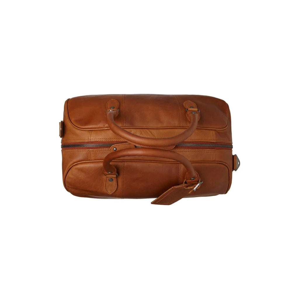 Leder-Wochenendtasche - The Chesterfield Brand Liam Cognac
