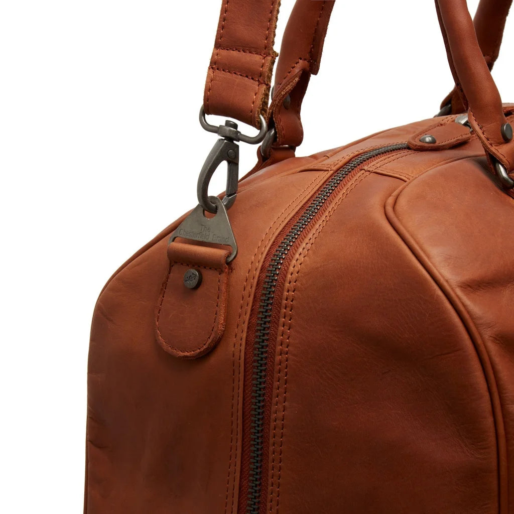 Leder-Wochenendtasche - The Chesterfield Brand Liam Cognac