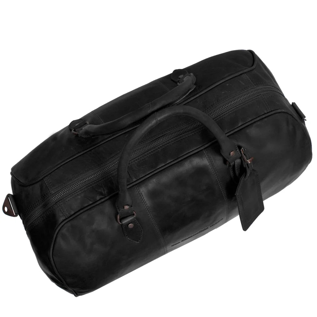 Lederner Reisetasche - The Chesterfield Brand Liam Schwarz