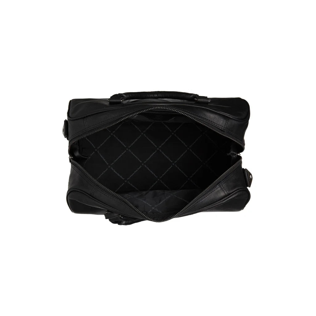 Lederner Reisetasche - The Chesterfield Brand Liam Schwarz