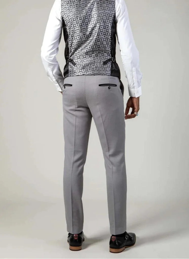 Marc Darcy - Hose Grau Edwin Silver