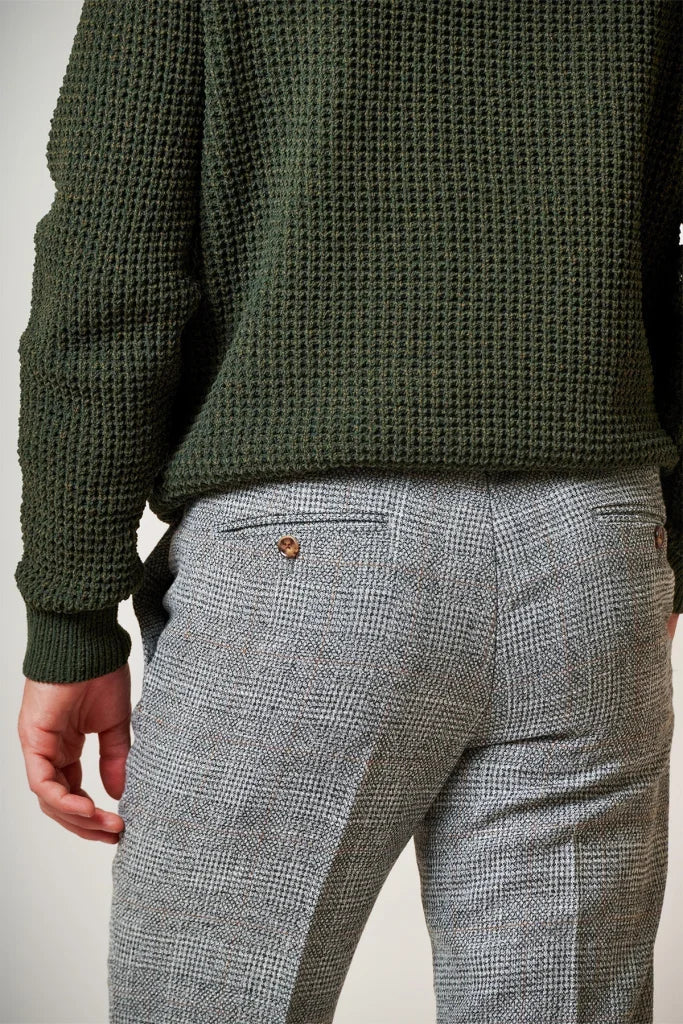 Marc Darcy – Hose Tweed Kris Silver Grey - Hose