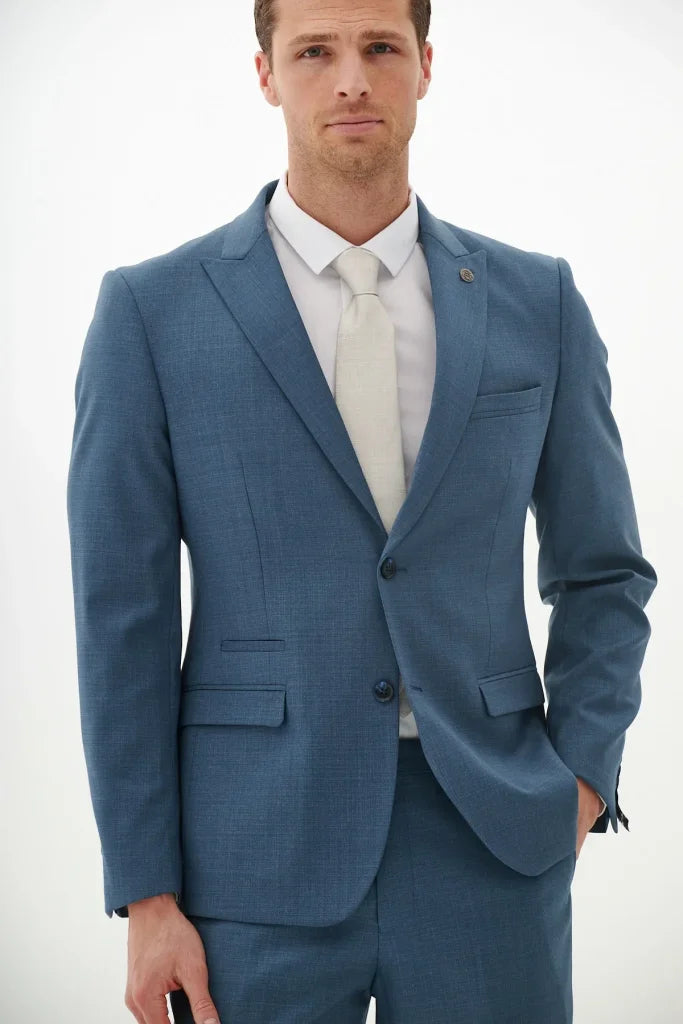 Marc Darcy – Sakko Finley Teal - Colbert