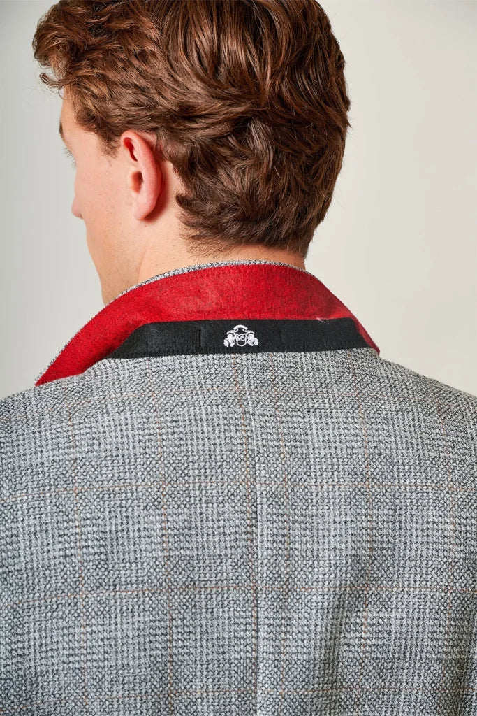 Marc Darcy – Sakko Tweed Kris Silver Grey - Sakko