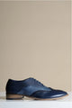 Granatowe skórzane buty, Marc Darcy Ryan - Wingtip Brogue