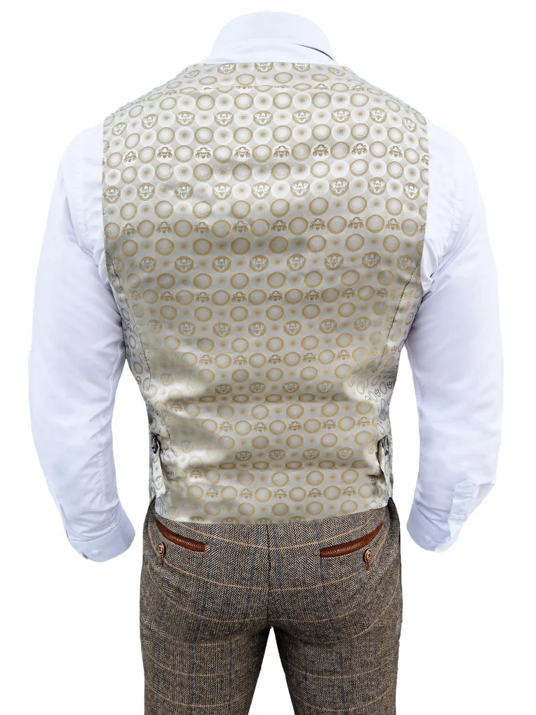 Mix and Match - 3 - teiliger Herrenanzug Herringbone