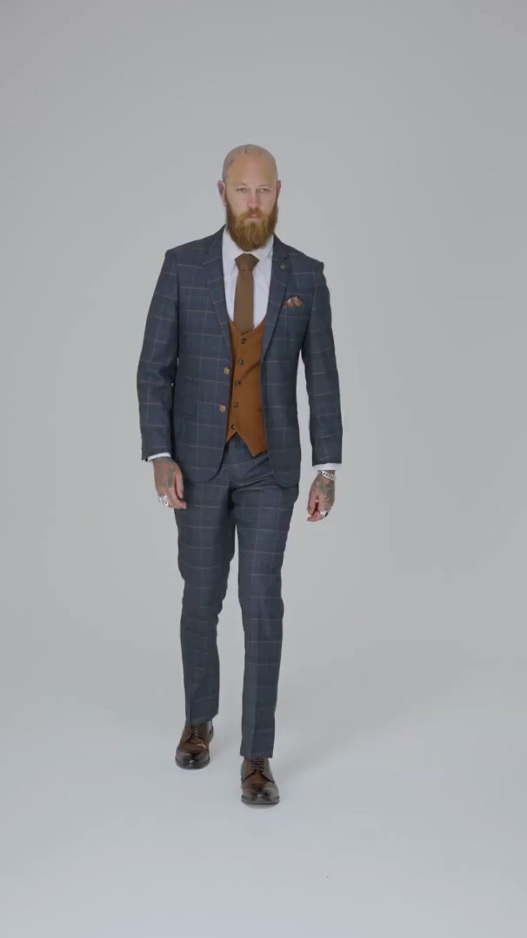 Trzyczęściowy garnitur Jenson Marine Mix and Match - Marc Darcy
