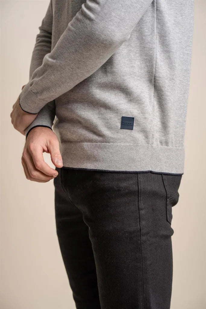 Rio Navy - Rollkragenpullover für Herren - Cavani - coltrui