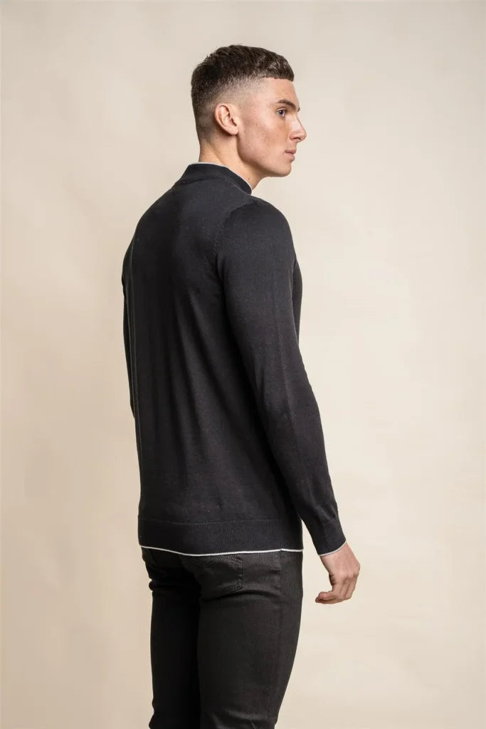 Rio Navy - Rollkragenpullover für Herren - Cavani - coltrui