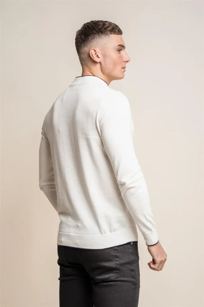 Rio Navy - Rollkragenpullover für Herren - Cavani - coltrui