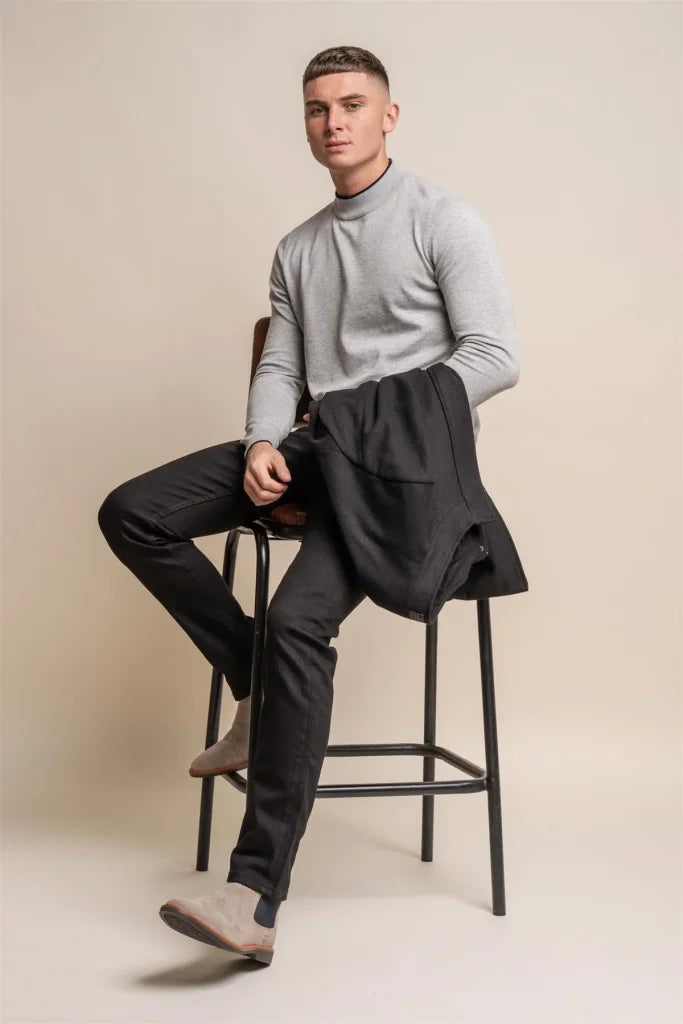 Rio Navy - Rollkragenpullover für Herren - Cavani - coltrui