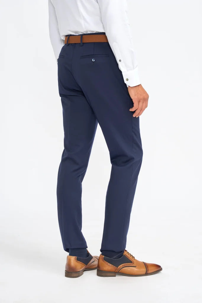 Zweiteiliger Herrenanzug – Cavani James Navy Super 130s