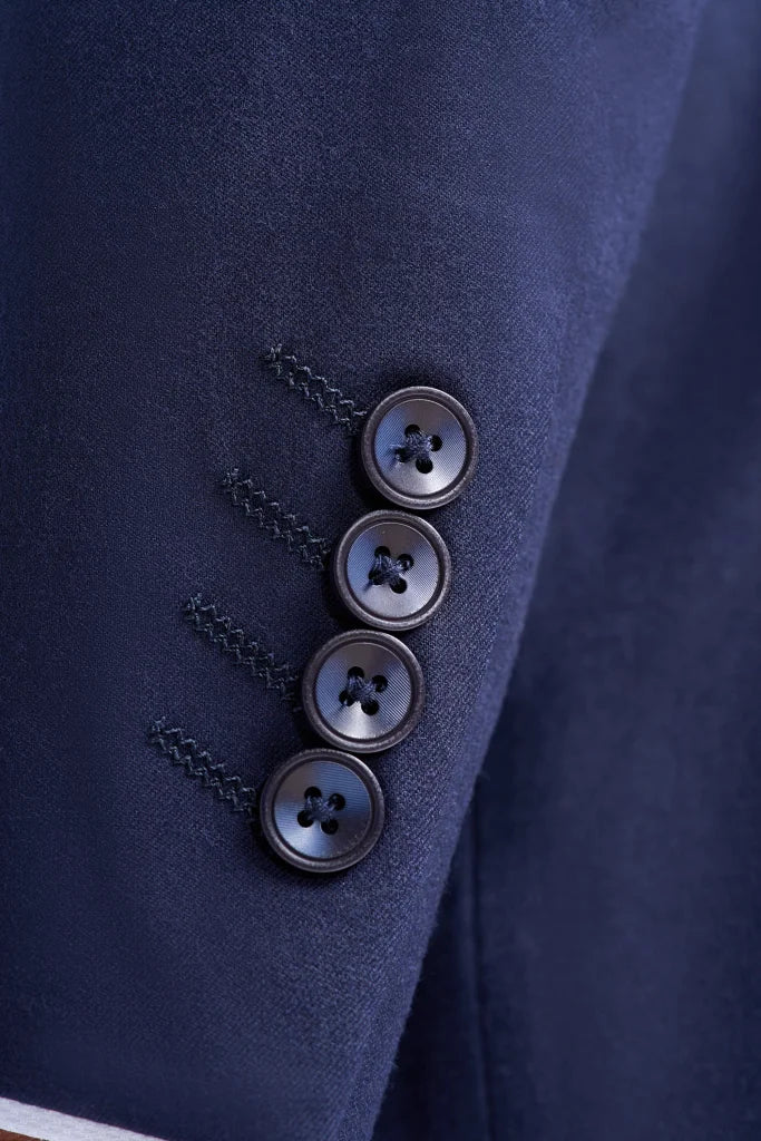 Zweiteiliger Herrenanzug – Cavani James Navy Super 130s